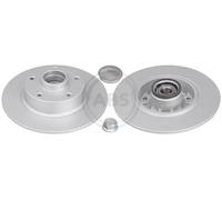 2x RIDEX Disque de frein Arrière pour RENAULT Megane III Schrägheck (BZ0/1)