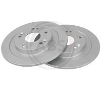2x Disque de frein plein 18311 A.B.S. pour HONDA CIVIC IX CIVIC IX Tourer
