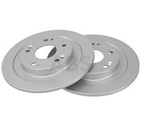 2x Disque de frein plein 18311 A.B.S. pour HONDA CIVIC IX CIVIC IX Tourer