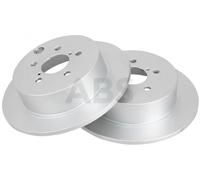 2x Disque de frein plein 18386 A.B.S. pour SUBARU XV FORESTER