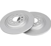 2x Disque de frein plein 18706 A.B.S. pour JEEP CHEROKEE CHEROKEE VAN
