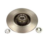 2x Disque de frein plein 19-1904 MAXGEAR pour RENAULT LAGUNA II GRAND SCÉNIC II