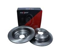 2x Disque de frein plein 19-3339 MAXGEAR pour HONDA CR-V III CR-V IV