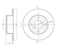 METELLI 23-0185 Disque de frein