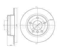 METELLI 23-0229C Disque de frein