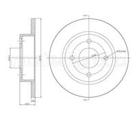 METELLI 23-0348 Disque de frein