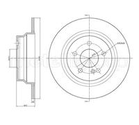 METELLI 23-0624C Disque de frein