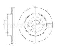METELLI 23-0633 Disque de frein