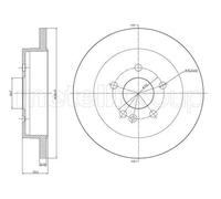 METELLI 23-0769C Disque de frein