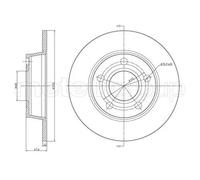Disque de frein METELLI 23-0806C