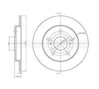 METELLI 23-0977C Disque de frein