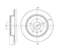 METELLI 23-1008C Disque de frein