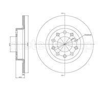 METELLI 23-1255C Disque de frein