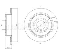 METELLI 23-1771C Disque de frein