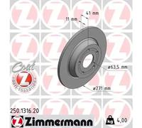 Otto Zimmermann Disque de frein 250.1316.20