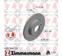 ZIMMERMANN 400.3641.20 Disque de frein