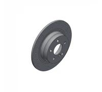 2x Disque de frein plein 400.3656.52 ZIMMERMANN pour MERCEDES-BENZ CLASSE C
