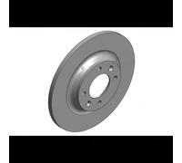 2x Disque de frein plein 440.3126.20 ZIMMERMANN pour CITROËN PEUGEOT DS