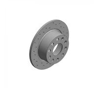 2x Disque de frein plein 600.3258.52 ZIMMERMANN pour SKODA OCTAVIA III