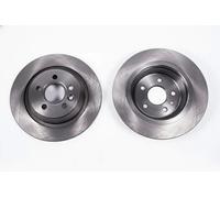 2x Disque de frein plein 6042003 KRAFT AUTOMOTIVE pour FORD LAND ROVER