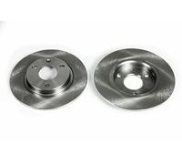 2x Disque de frein plein 6045530 KRAFT AUTOMOTIVE pour CITROËN PEUGEOT