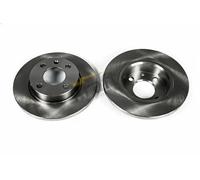 2x Disque de frein plein 6046505 KRAFT AUTOMOTIVE pour SKODA VW