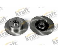 2x Disque de frein plein 6050120 KRAFT AUTOMOTIVE pour AUDI A4 B5 A4 B5 Avant