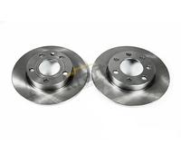 2x Disque de frein plein 6050190 KRAFT AUTOMOTIVE pour AUDI SEAT