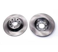 2x Disque de frein plein 6050208 KRAFT AUTOMOTIVE pour AUDI A6 C6 A6 C6 Avant