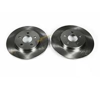 2x Disque de frein plein 6052130 KRAFT AUTOMOTIVE pour FORD JAGUAR