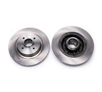 2x Disque de frein plein 6055121 KRAFT AUTOMOTIVE pour RENAULT MEGANE Scénic