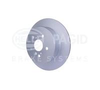2x Disque de frein plein 8DD 355 118-721 HELLA pour TOYOTA RAV 4 II