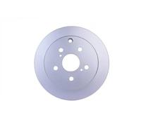 2x Disque de frein plein 8DD 355 119-021 HELLA pour TOYOTA COROLLA Verso