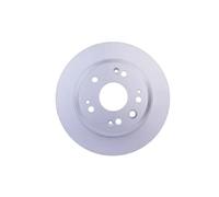 2x Disque de frein plein 8DD 355 119-041 HELLA pour HONDA ACCORD VII Tourer