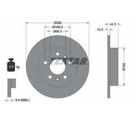 TEXTAR 92065100 Disque de frein