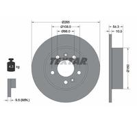 2x Disque de frein plein 92096300 TEXTAR pour RENAULT ESPACE III AVANTIME