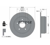 TEXTAR 92113700 Disque de frein