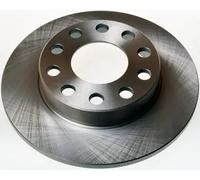 2x Disque de frein plein B130304 DENCKERMANN pour AUDI SEAT