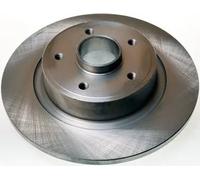 2x Disque de frein plein B130380 DENCKERMANN pour RENAULT LAGUNA II