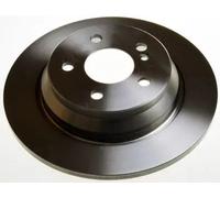 2x Disque de frein plein B130570 DENCKERMANN pour MERCEDES-BENZ CLASSE S SL