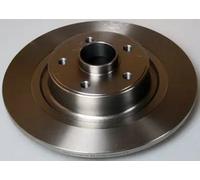 2x Disque de frein plein B130594 DENCKERMANN pour RENAULT VEL SATIS ESPACE IV