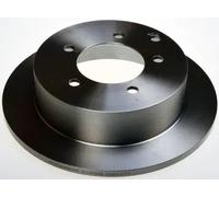 2x Disque de frein plein B130644 DENCKERMANN pour MITSUBISHI LANCER VIII