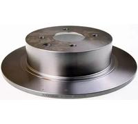 2x Disque de frein plein B130685 DENCKERMANN pour NISSAN CUBE