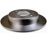 2x Disque de frein plein B130700 DENCKERMANN pour HYUNDAI KIA