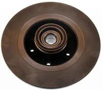 2x Disque de frein plein B130720 DENCKERMANN pour RENAULT LAGUNA II