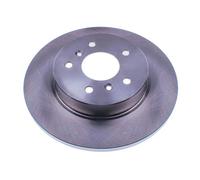2x Disque de frein plein B130722 DENCKERMANN pour NISSAN RENAULT