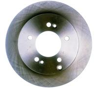 2x Disque de frein plein B130758 DENCKERMANN pour KIA CARENS III Monospace