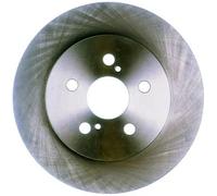 2x Disque de frein plein B130781 DENCKERMANN pour TOYOTA SUBARU LEXUS