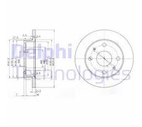 DELPHI BG3561 Disque de frein
