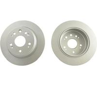 2x Disque de frein plein BR-2251-C KAVO PARTS pour HONDA FR-V STREAM